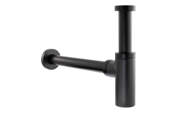 Abode Uno Basin Bottle Trap - Matt Black